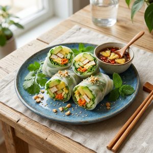 Hanoi Fresh Noodles Roll