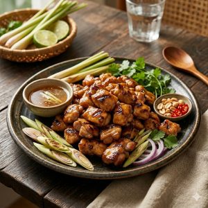 Grilled Chicken With honey
