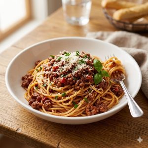 Spaghettie Bolognese