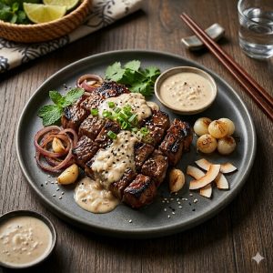 Grilled Beef With Coconut