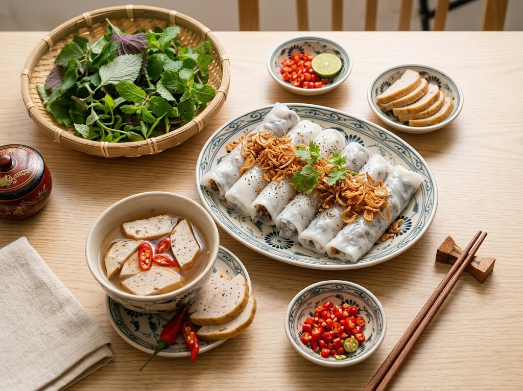 Banh Cuon - Famous dishes of Vietnamese Cuisine