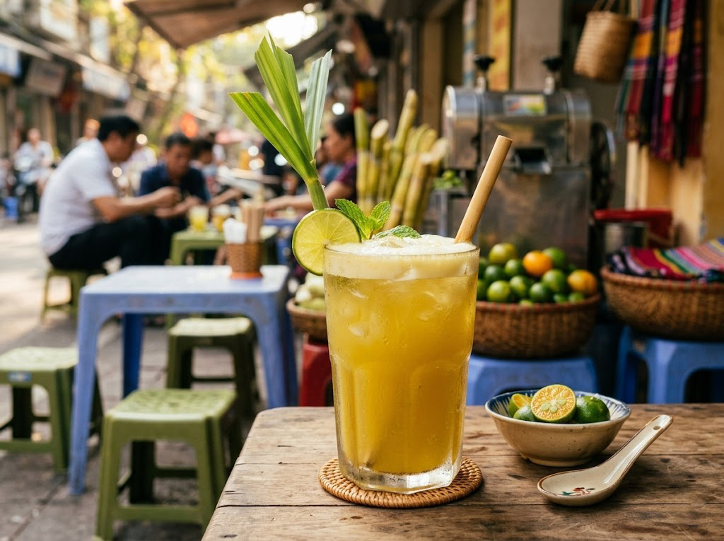 Sugarcane Juice - Famous Vietnamese Drinks