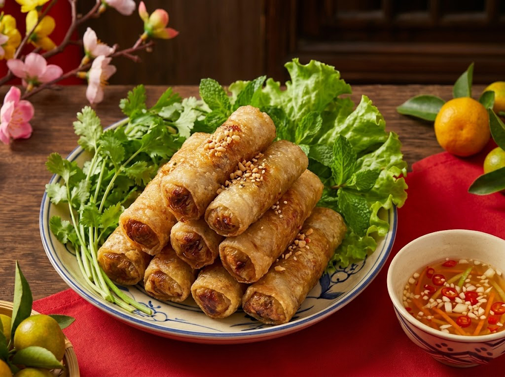 Nem Ran ( Spring Rolls ) - Famous dishes of Vietnamese Cuisine